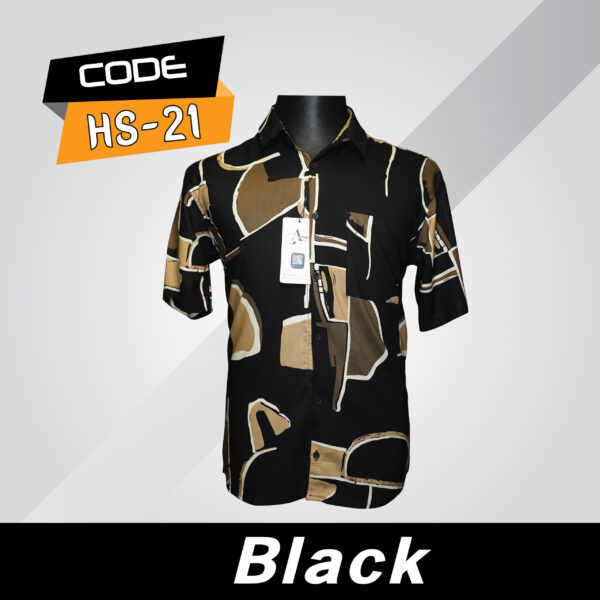 Half Shirt Hs-21 (Black)