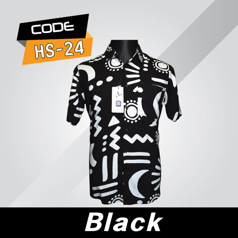 Half Shirt Hs-24 (Black)