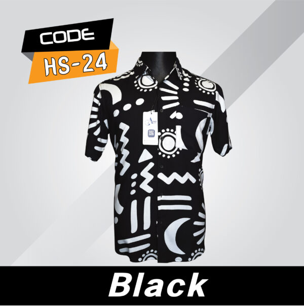 Half Shirt Hs-24 (Black)