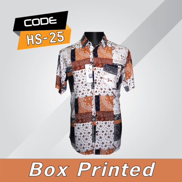 Half Shirt Hs-25 (Box Printed)