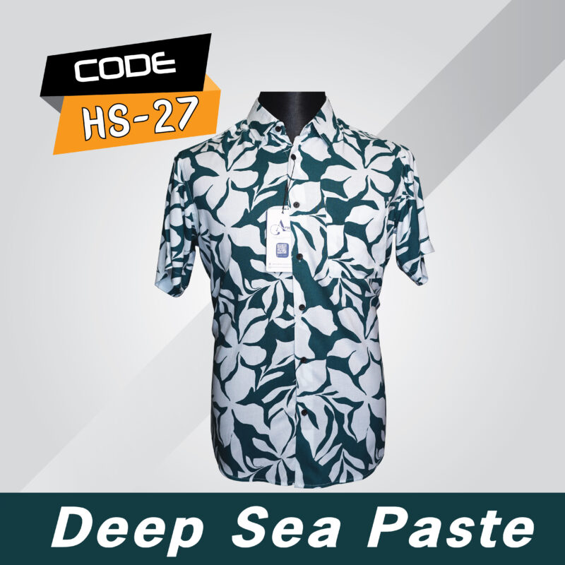 Half Shirt Hs-27 (Deep Sea Paste)