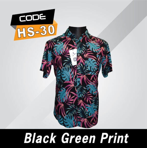 Hs-30 (Black Green Print)